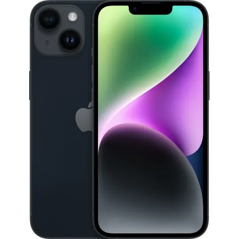 Apple iPhone 14 ミッドナイト 本体 wwen_iphone14_q422_midnight_pd