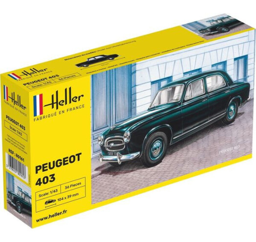 Сборная модель автомобиля Peugeot 403 Heller