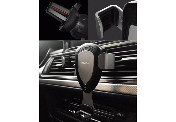 Фото № 11 Автомобильный держатель Xiaomi COOWOO Gravity induction car phone holder T100 Silver 