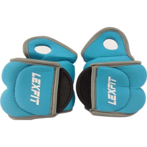 

Утяжелители для рук LEXFIT 2шт по 1кг, LKW-1206B-1