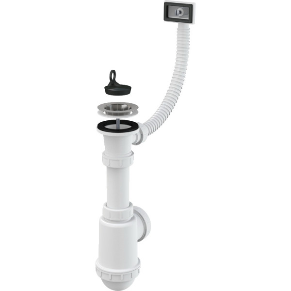 

Сифон для мойки Alcaplast d70, A444-DN50/40