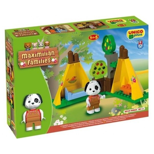 

Конструктор детский Unico Plus Палаточный лагерь Maximilian (8935-0MAX)