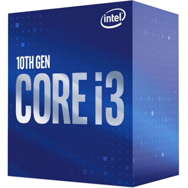 

Intel Core i3 (LGA1200) i3-10100F, Box, 4x3,6 GHz (BX8070110100F)