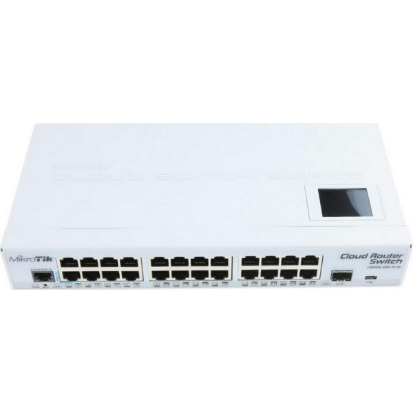 

MikroTik CRS125-24G-1S-IN (24x1G, 1x1G SFP, L3)