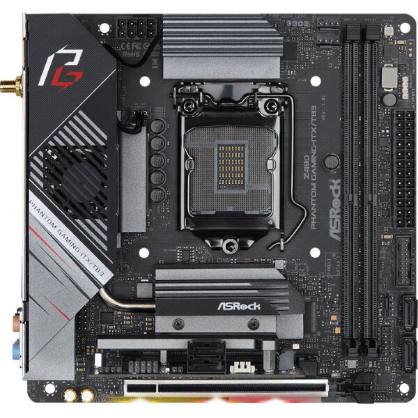 

Материнская плата ASRock Z490 PHANTOM GAMING-ITX