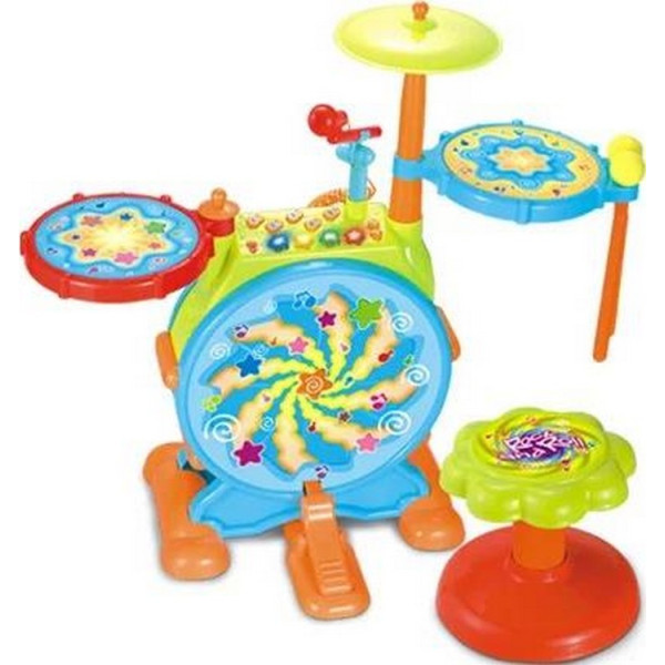 

Музыкальная игрушка Huile Toys (HOLA) Джазовый Барабан (666)