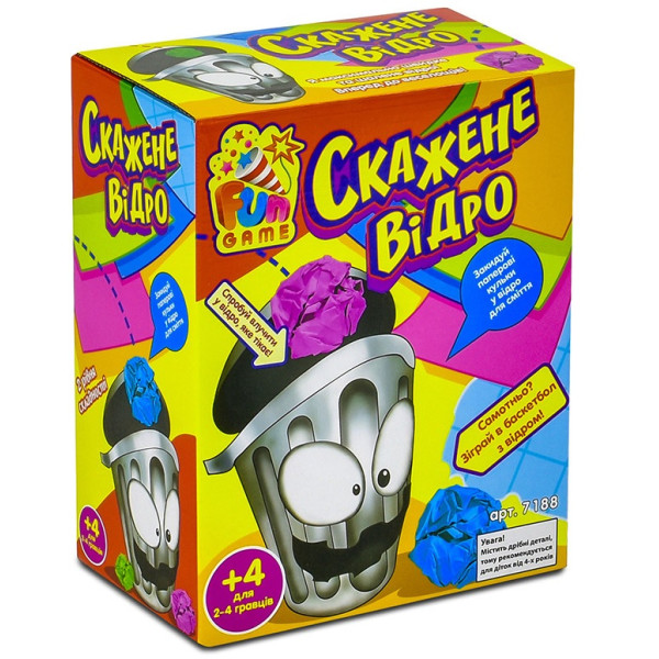

Настольная игра Fun Game Скажене відро (7188)