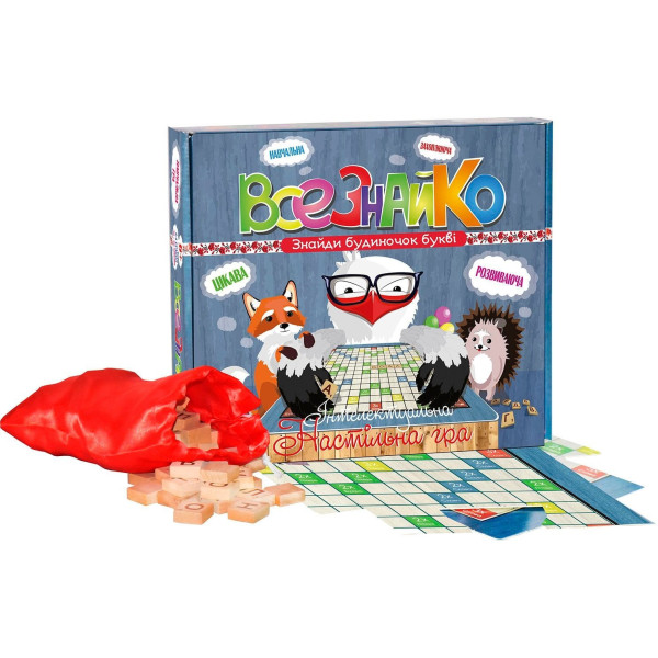 

Настольная игра Strateg Всезнайка (802)