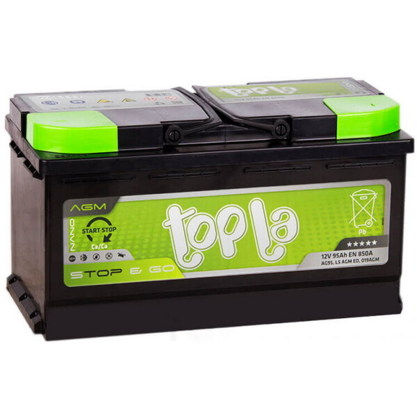 

Topla 95 Ah/12V Topla AGM Euro (0) (114090)