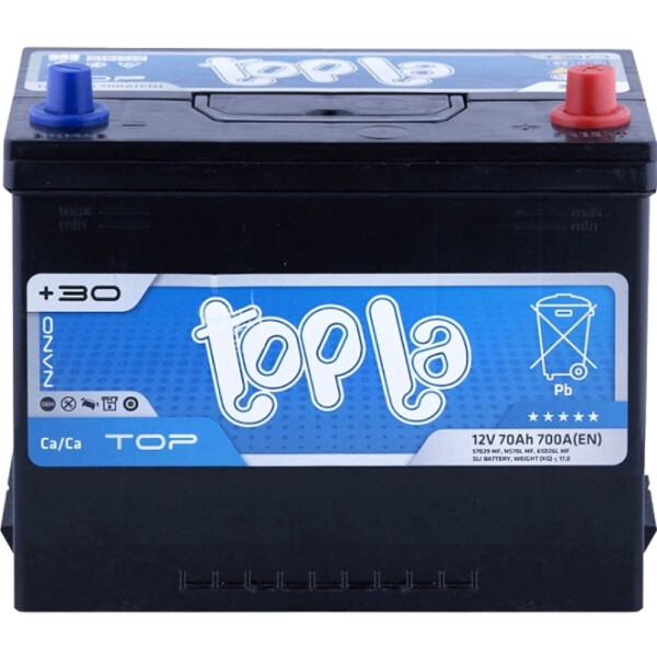 

Topla 70 Ah/12V Top/Energy Japan Euro (0) 57029 (118870)