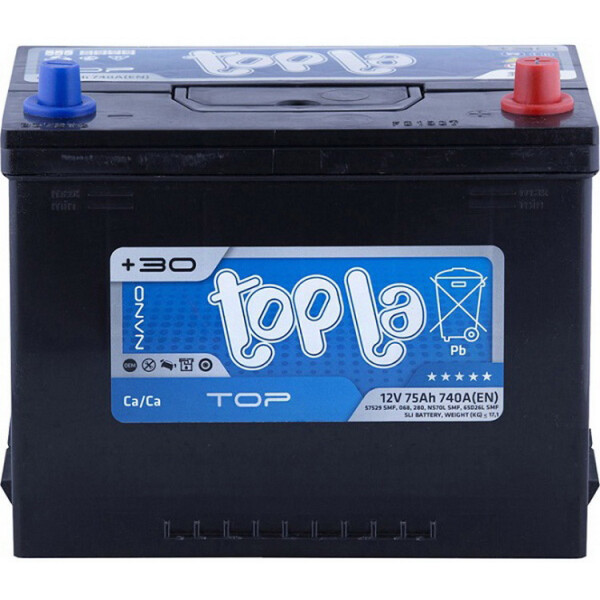 

Topla 75 Ah/12V Top/Energy Japan Euro (0) 57529 (118875)