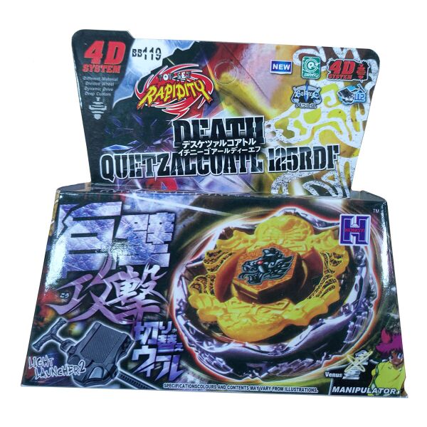 

Волчок BEYBLADE Горячий Металл BB119 Death Quetzalcoatl 125RDF