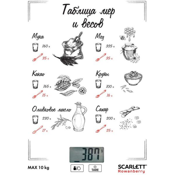 

Кухонные весы Scarlett SC-KS57P95