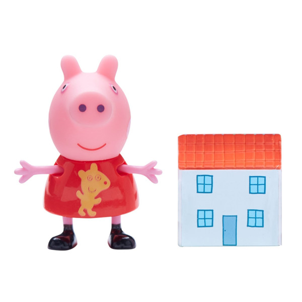 

Игровая фигурка Peppa Figurines Пеппа с кукольным домиком (06771-6)