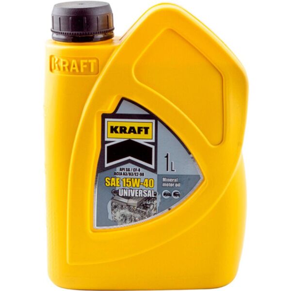 

Моторное масло KRAFT Universal SAE 15W-40 1л
