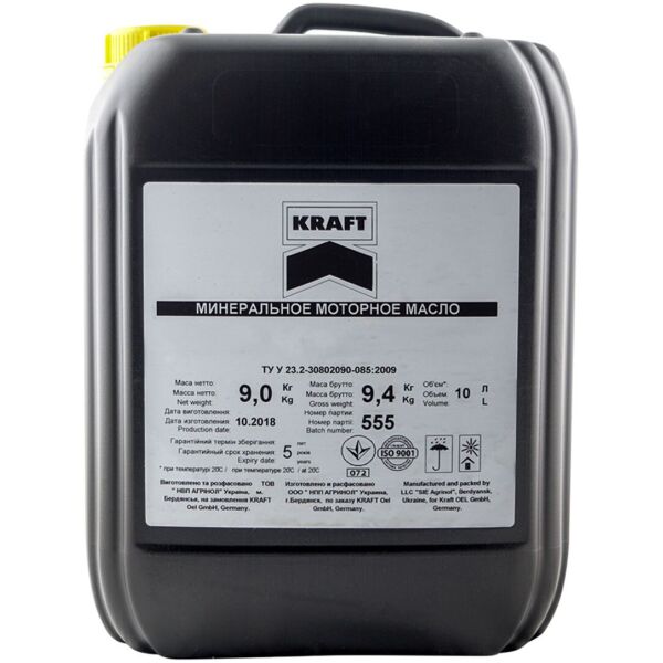 

Моторное масло KRAFT Universal SAE 15W-40 10л