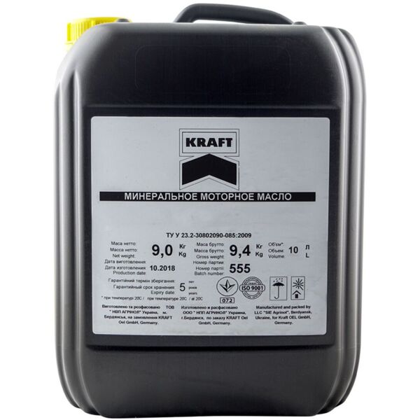 

Моторное масло KRAFT Engine TD SAE 10W-40 10л