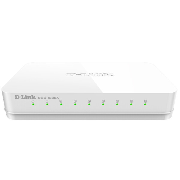 

D-Link DGS-1008A (8*GE, Plastic)