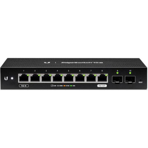 

Коммутатор Ubiquiti EdgeSwitch ES-10X (10xGE, 2xSFP)
