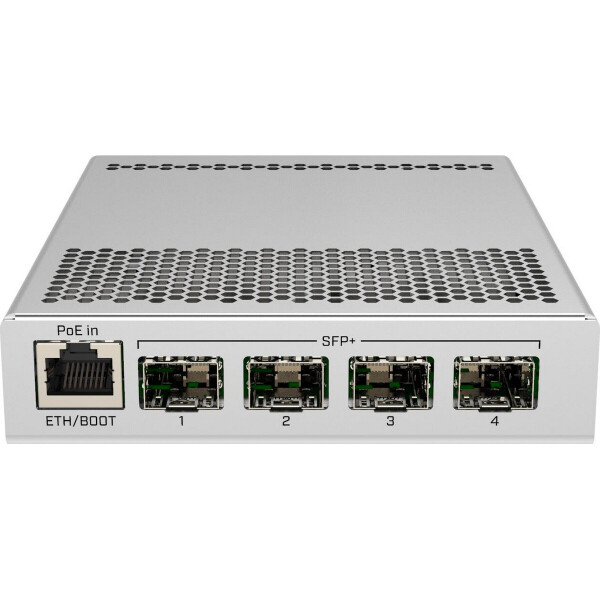 

MikroTik CRS305-1G-4S+IN (1x1GE, 4xSFP+, Dual PSU, L3)