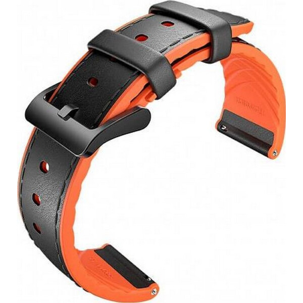

MOBVOI TicWatch Pro Hybrid Leather Strap 22mm Black/Orange