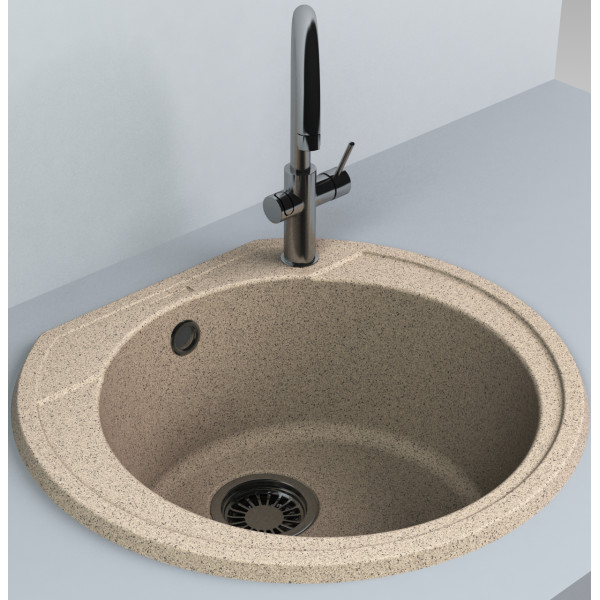 

Кухонная мойка MIRAGGIO Tuluza 540х490 terra