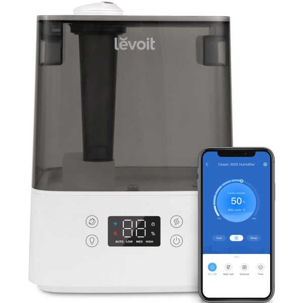 

Увлажнитель воздуха Levoit Smart Ultrasonic Humidifier Classic 300S White