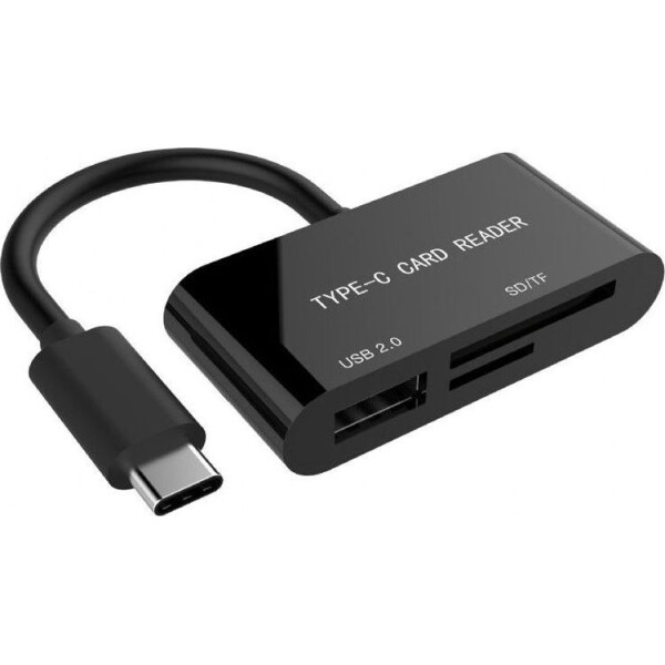 

кардридер USB2.0 Gembird UHB-CR3-02
