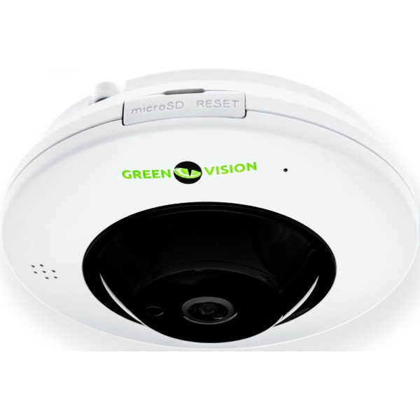 

Камера видеонаблюдения Green Vision GV-075-IP-ME-DIА20-20 (360) POE (6597)