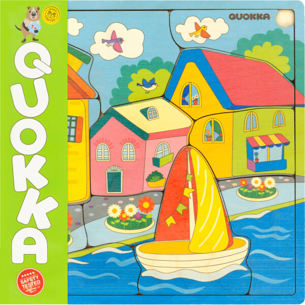 

Большой пазл мозаика QUOKKA QUOKA017PM Домики