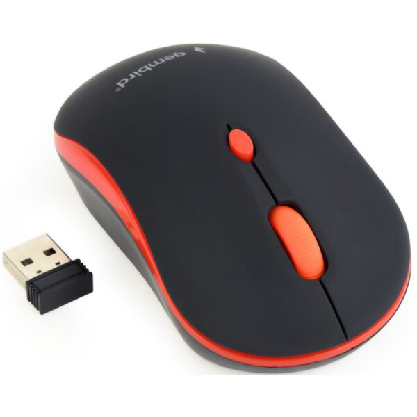 

Gembird MUSW-4B-03-R Wireless Black/Red