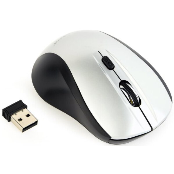 

Gembird MUSW-4B-02-BS Wireless Black/Silver
