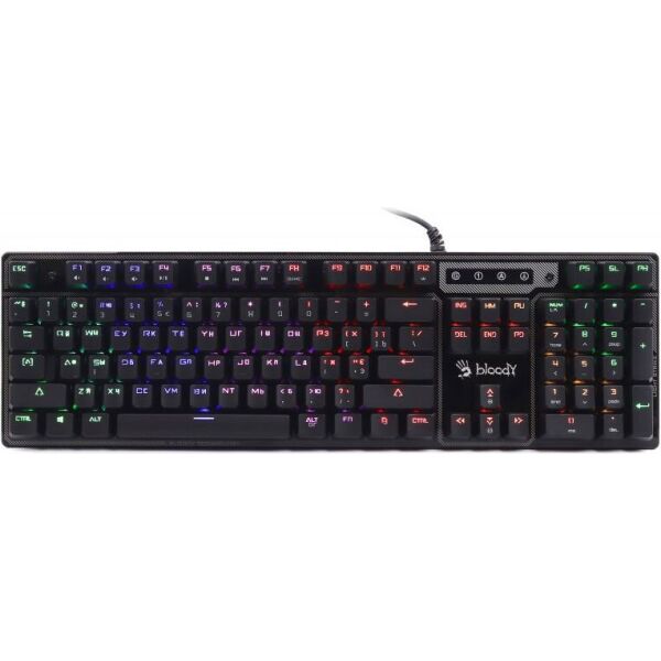 

Клавиатура Bloody B750N Black/Green Switches USB