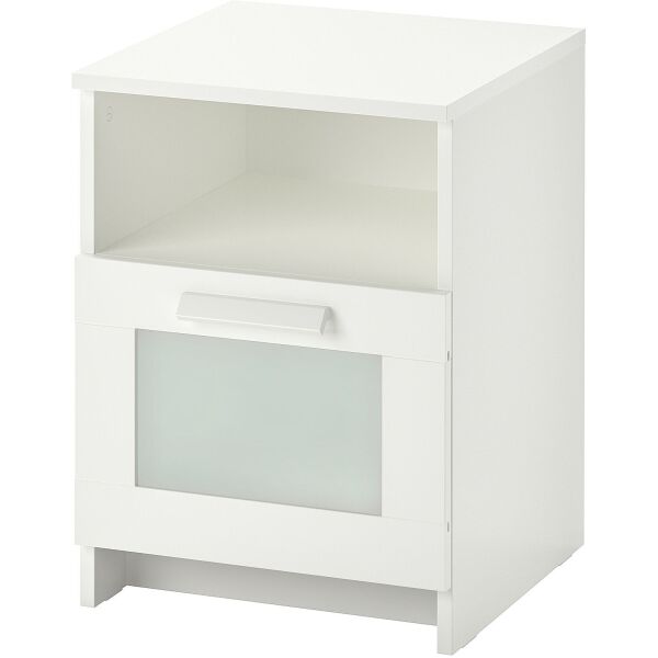 

Прикроватная тумбочка IKEA BRIMNES белая (102.349.42)