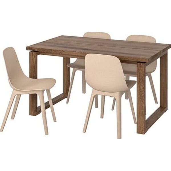 

Комплект обеденный стол и 4 стула IKEA STINAMAJ (992.460.98)