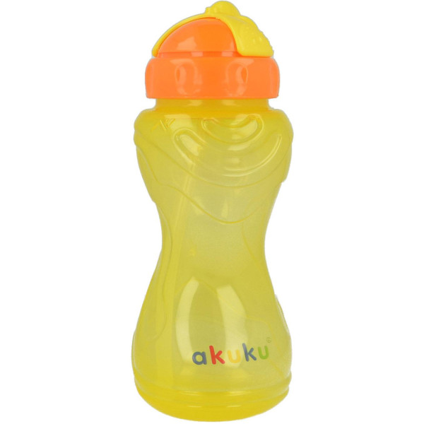 

Поильник спортивный с трубочкой Akuku A0135 yellow 6m+ 360 мл