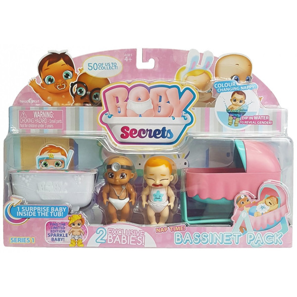

Игровой набор кукол Baby Secret с колыбелью (77021)