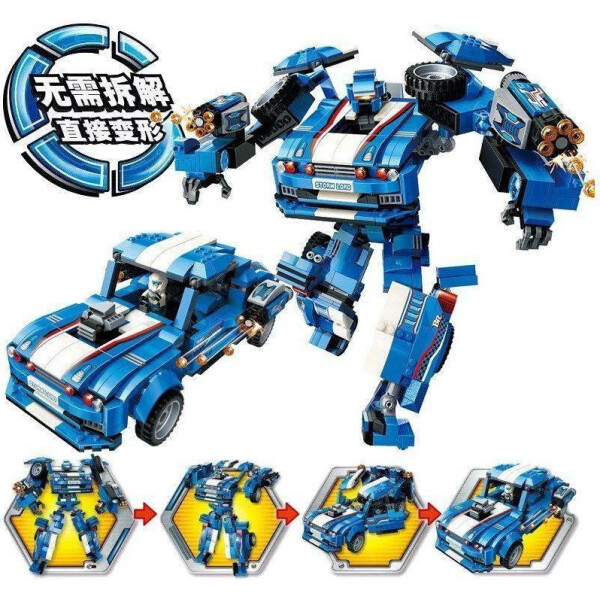 

Конструктор BRICK Робот-Спорткар (3303)