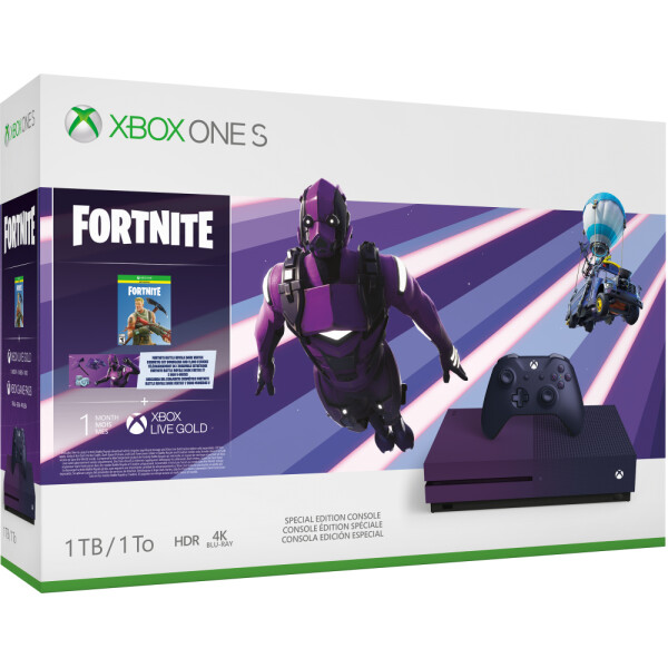 

Microsoft Xbox One S 1Tb Fortnite Battle Royale Special Edition Bundle (без ваучера)