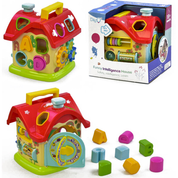 

Сортер BABY MIX DI-WD 3611 Домик