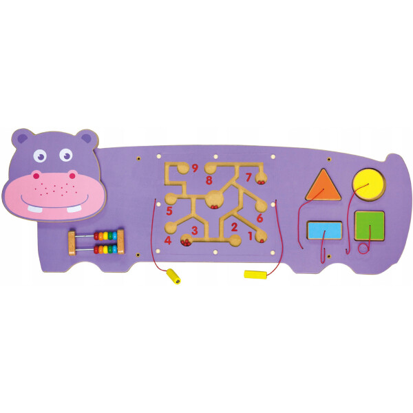 

Бизиборд Viga Toys Бегемотик (50470)