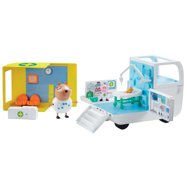 

Игровой набор Peppa Figurines Медицинский центр на колесах (6722)