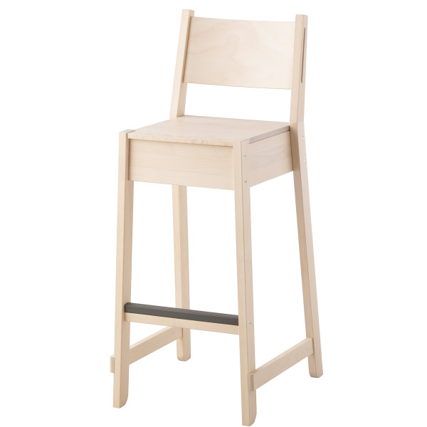 

барный IKEA NORRAKER 50 см береза (204.290.10)