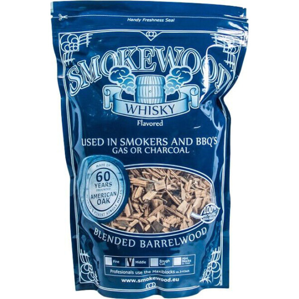 

Стружка Smokewood для копчения Whisky средняя (8717953167613)