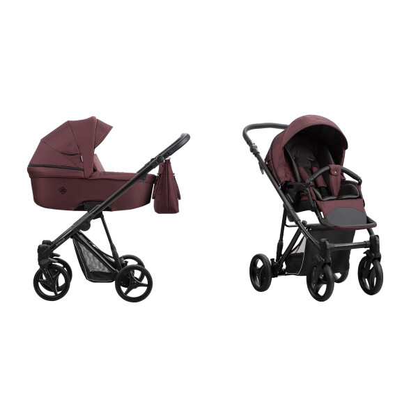 

Детская коляска универсальная 2 в 1 Bebetto Nitello 08 бордовая (503.35.20.008)