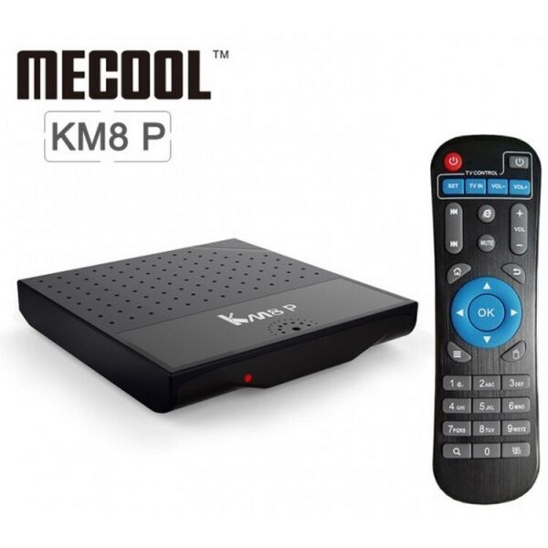 Акція на Приставка Smart TV Mecool KM8 P TV Box Amlogic S912 1/8GB Android 6.0 від Allo UA