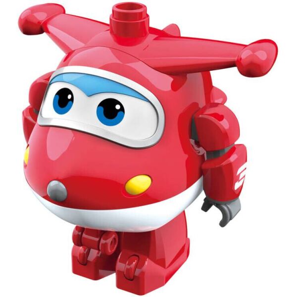 

Игровая фигурка-трансформер Super Wings Medium Blocks High Value Figure Jett, Джетт (EU380004)