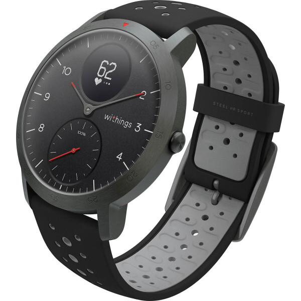 

Withings Steel HR 40 mm Multi-Sport Hybrid Smartwatch Black (HWA03b-40black-sport-All-Inter)