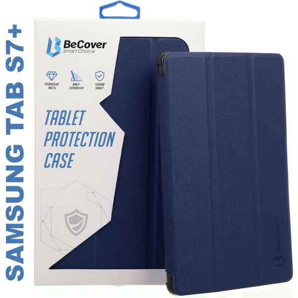 

BeCover Smart Case для Samsung Galaxy Tab S7 Plus (SM-T975) Deep Blue (705226)