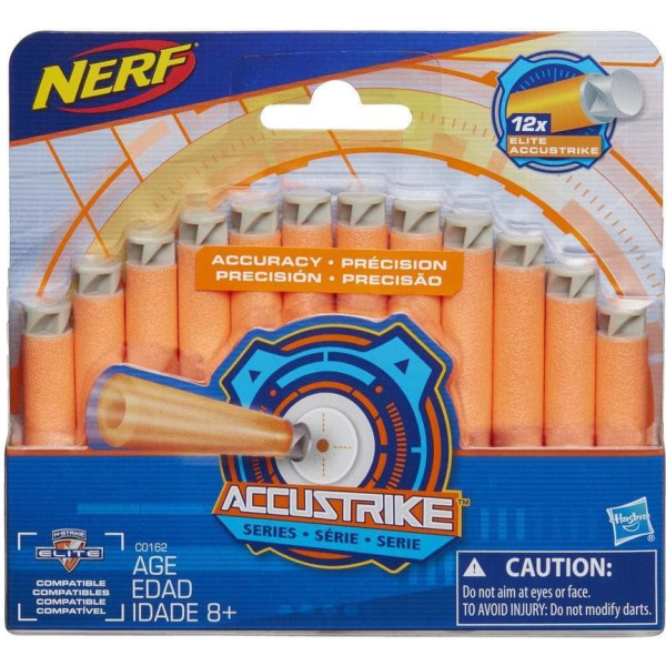 

Набор стрел Hasbro Nerf Elite AccuStrike 12 шт. (C0162)